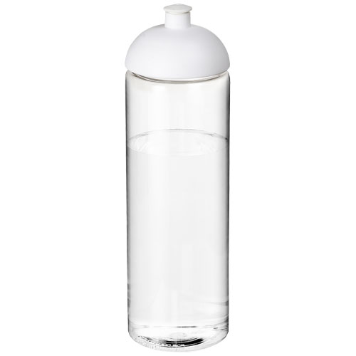 H2O Vibe 850 ml Dome Lid Sport Bottle - Transparent, White