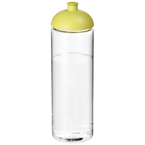 H2O Vibe 850 ml Dome Lid Sport Bottle - Transparent, Lime