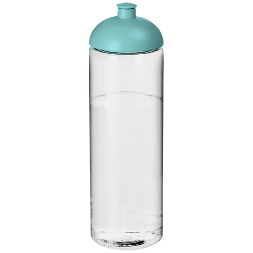 H2O Vibe 850 ml Dome Lid Sport Bottle - Transparent, Aqua Blue