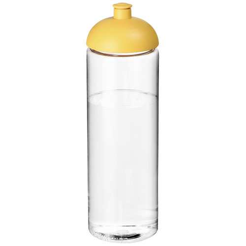 H2O Vibe 850 ml Dome Lid Sport Bottle - Transparent, Yellow