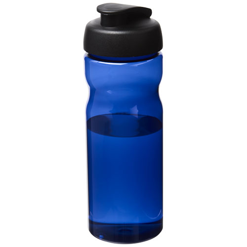H2O Eco 650 ml Flip Lid Sport Bottle - Blue, Black