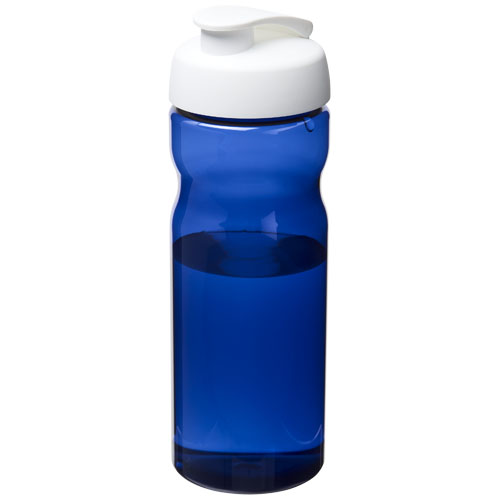 H2O Eco 650 ml Flip Lid Sport Bottle - Blue, White