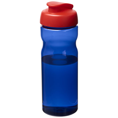 H2O Eco 650 ml Flip Lid Sport Bottle - Royal Blue, Red