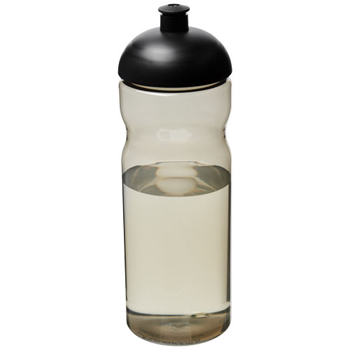 H2O Eco 650 ml Dome Lid Sport Bottle - Charcoal, Black