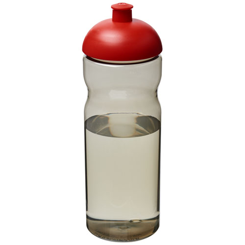 H2O Eco 650 ml Dome Lid Sport Bottle - Charcoal, Red