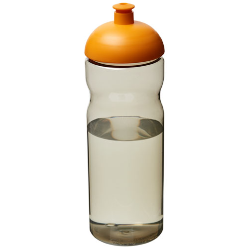 H2O Eco 650 ml Dome Lid Sport Bottle - Charcoal, Orange