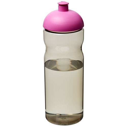 H2O Eco 650 ml Dome Lid Sport Bottle - Charcoal, Magenta