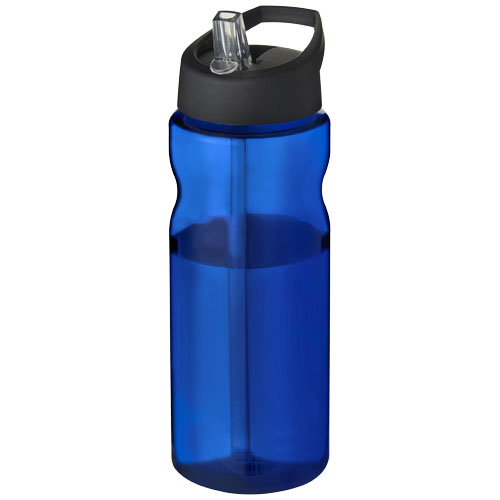 H2O Eco 650 ml Spout Lid Sport Bottle - Blue, Black