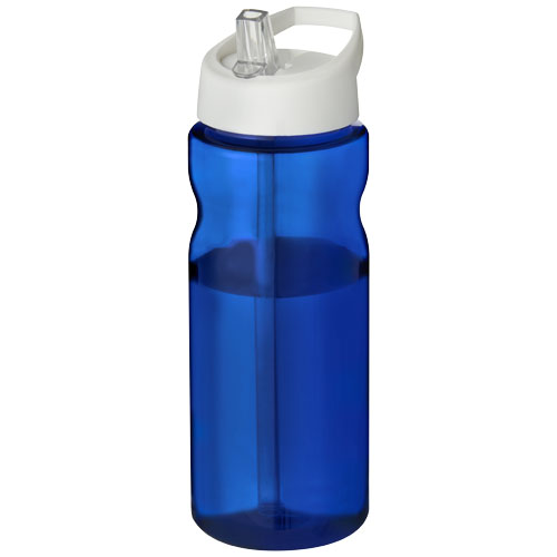 H2O Eco 650 ml Spout Lid Sport Bottle - Blue, White