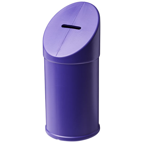 Heba Plastic Charity Collector Container - Purple