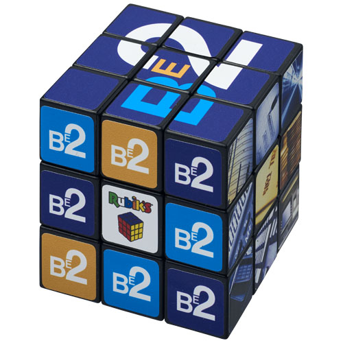 Rubik'S Cube® With Branding On All Sides - Black