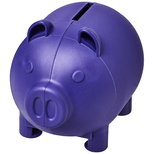 Oink Small Piggy Bank - Purple