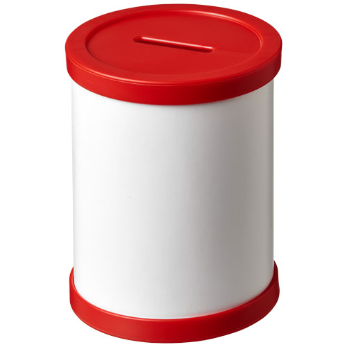 Rafi Round Money Container - Red