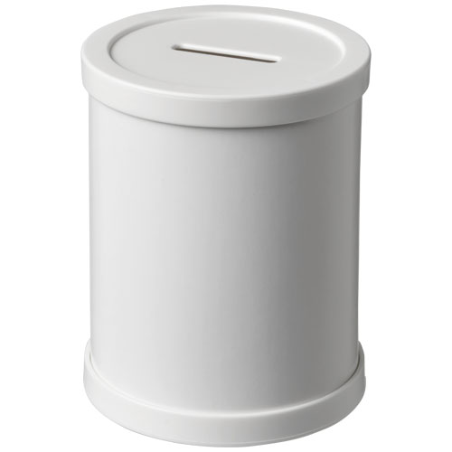 Rafi Round Money Container - White
