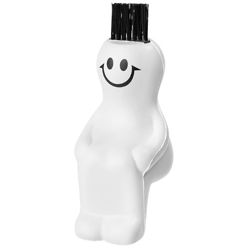 Solange Keyboard Brush Stress Reliever - White