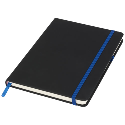Noir Medium Notebook - Black, Blue