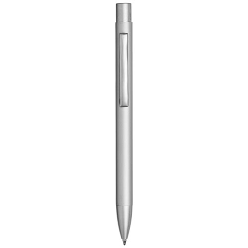 Reno Ballpoint Pen With Silver Effect Trim - Silver