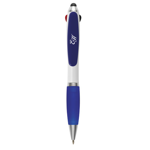 4 In 1 Curvy Stylus - White, Blue
