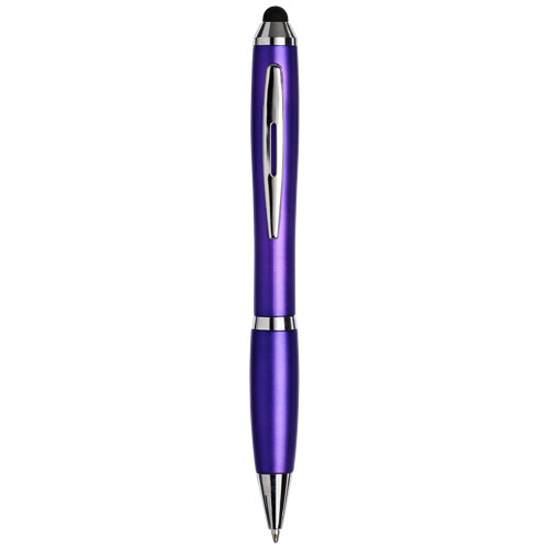 Curvy Stylus Ballpoint Pen - Purple