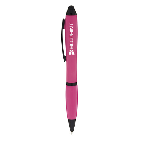 Curvy Candy Stylus Ballpoint Pen - Magenta