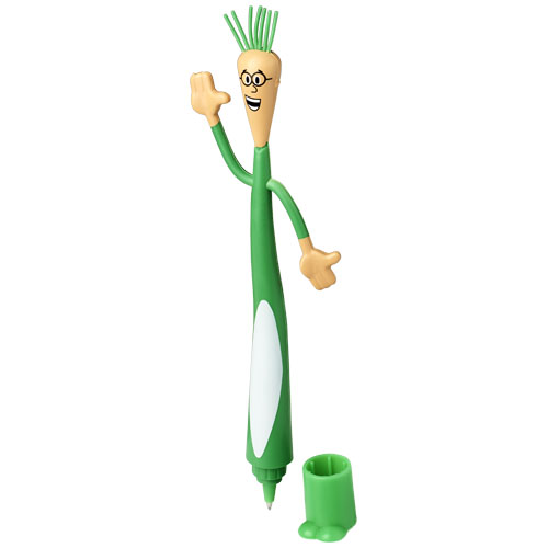 Professor Bendy Ballpoint Pen With Bendable Barrel - Green