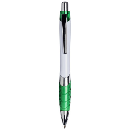 Orlando Ballpoint Pen - White, Green