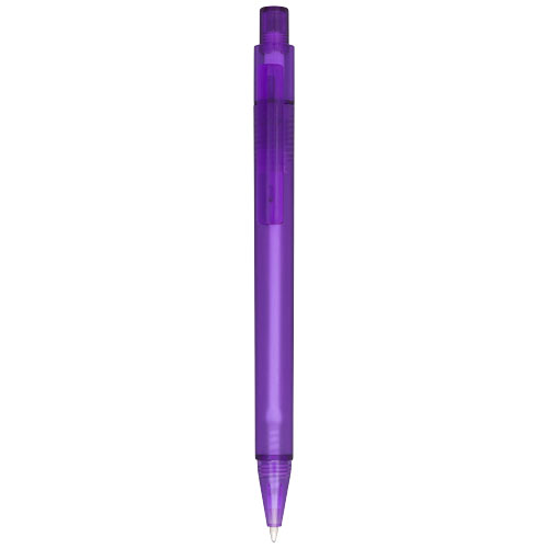 Calypso Frosted Ballpoint Pen - Frosted Purple