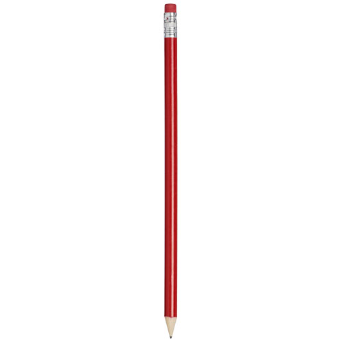 Pricebuster Pencil With Coloured Barrel - Red