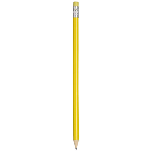 Pricebuster Pencil With Coloured Barrel - Yellow