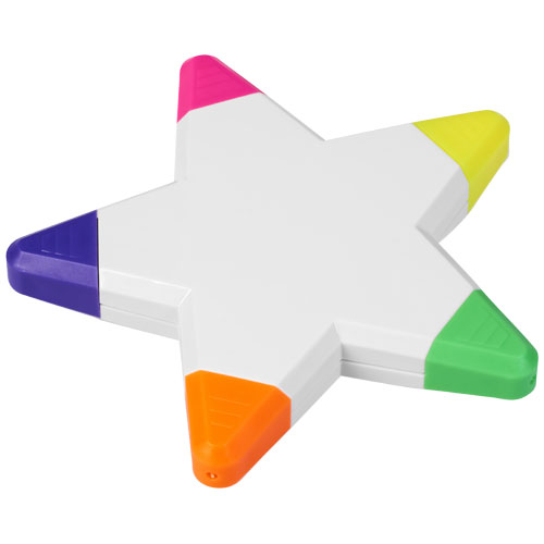 Solvig Star Highlighter - White