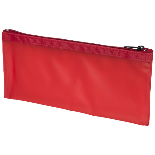 Fabien Frost Pencil Case - Transparent Red