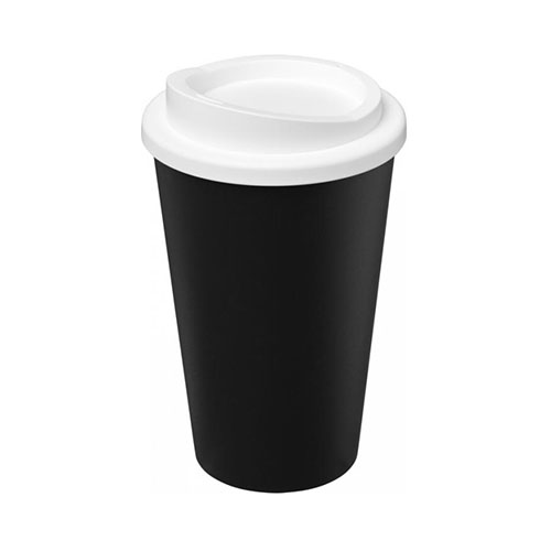 Americano Eco 350 ml Recycled Tumbler - Black, White