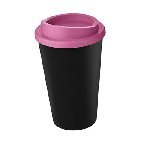 Americano Eco 350 ml Recycled Tumbler - Black, Pink