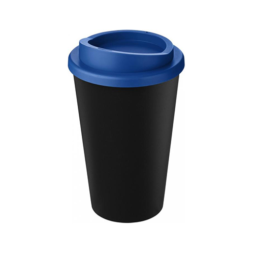 Americano Eco 350 ml Recycled Tumbler - Black, Mid Blue