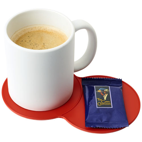 Sidekick Plastic Coaster - Red