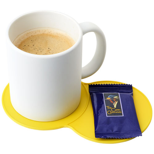 Sidekick Plastic Coaster - Yellow