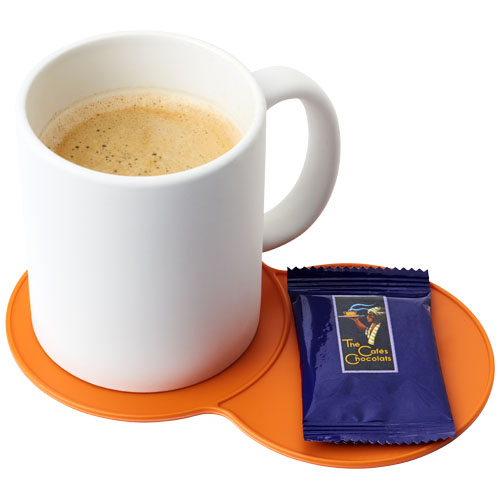Sidekick Plastic Coaster - Orange