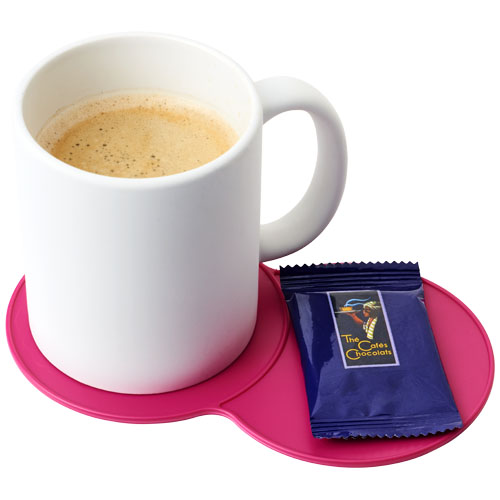 Sidekick Plastic Coaster - Magenta