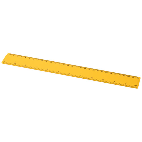Renzo 30 Cm Plastic Ruler - Yellow