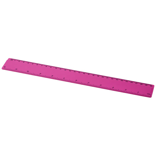 Renzo 30 Cm Plastic Ruler - Magenta