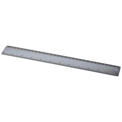Renzo 30 Cm Plastic Ruler - Silver