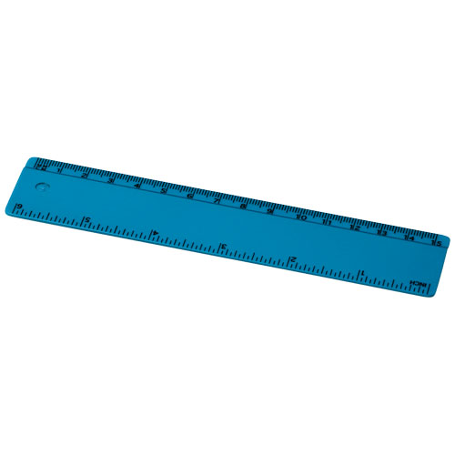 Renzo 15 Cm Plastic Ruler - Aqua