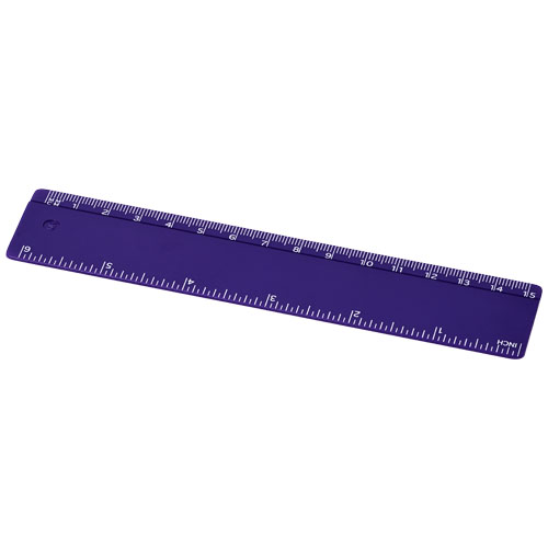 Renzo 15 Cm Plastic Ruler - Purple