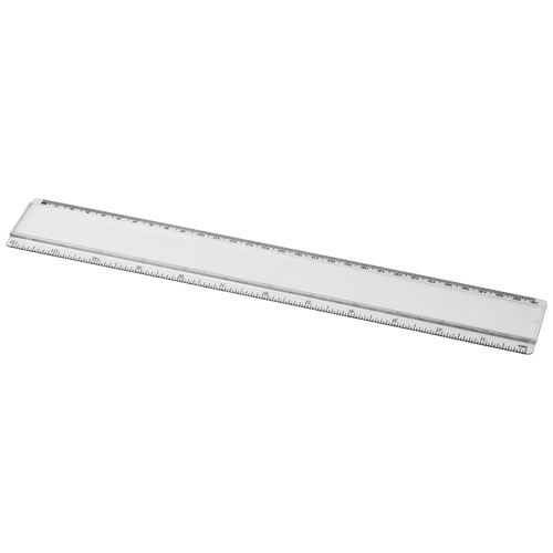 Ellison 30 Cm Plastic Ruler With Paper Insert - Transparent Clear