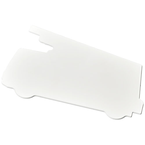Walker 15 Cm Fire-Engine-Shaped Plastic Ruler - White