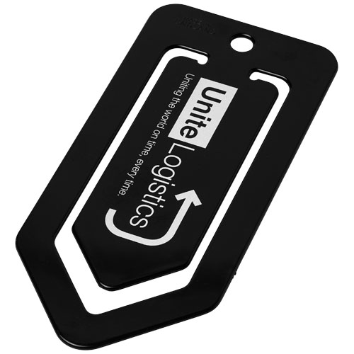 Duko Large Plastic Paper Clip - Black