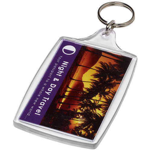 Orca L4 Large Keychain - Transparent Clear