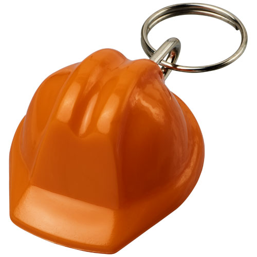Kolt Hard-Hat-Shaped Keychain - Orange
