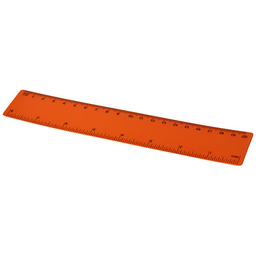 Rothko 20 Cm Plastic Ruler - Orange