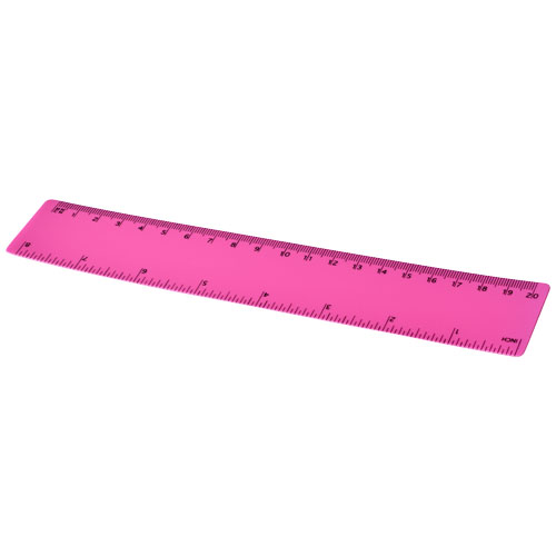 Rothko 20 Cm Plastic Ruler - Magenta